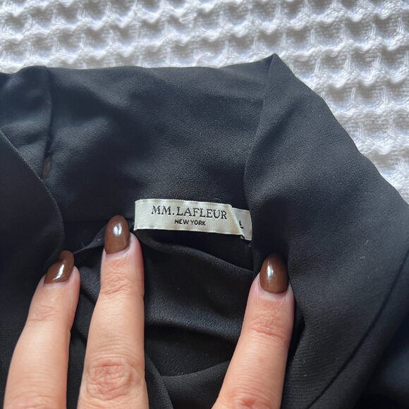 MM LaFleur The Sabrina Mock Neck Top - Picture 11 of 11